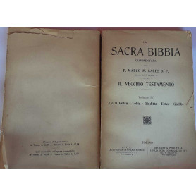 La Sacra Bibbia. Volume IV. I e II Esdra-Tobia-Giuditta-Ester-Giobbe