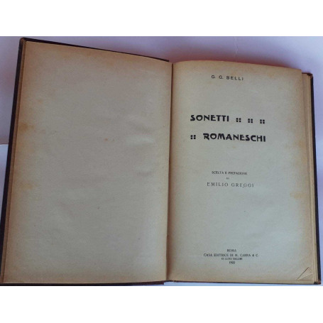 Sonetti romaneschi