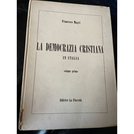 La Democrazia Cristiana in Italia