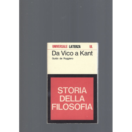 DA VICO A KANT