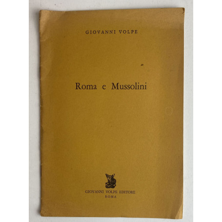 Roma e Mussolini