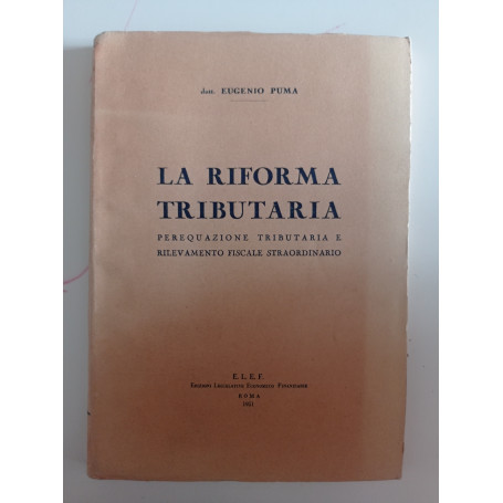 La riforma tributaria