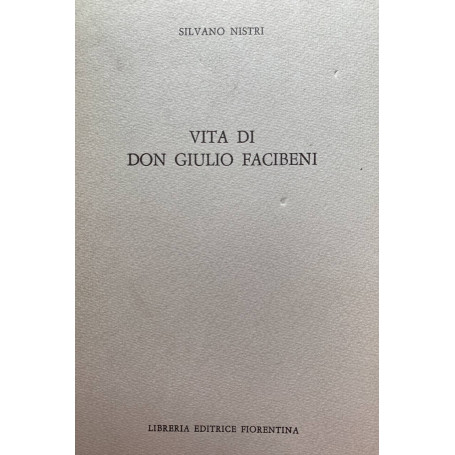 Vita di Giulio Facibeni