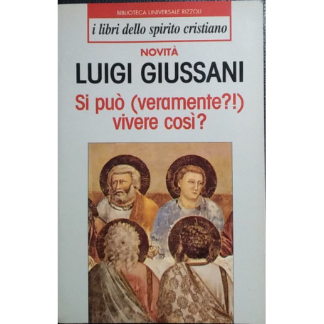 Si può (veramente?) vivere cos¬?