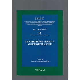 PROCESSO PENALE MINORILE: AGGIORNARE IL SISTEMA