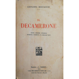 Il decameroneLibrisaggi