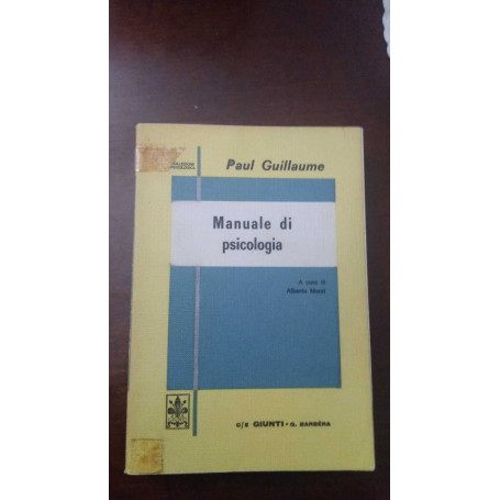 Manuale di psicologia