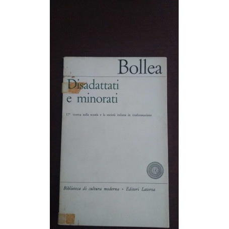Disadattati e minorati