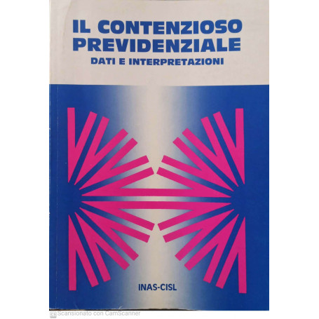 Il contenzioso previdenziale dati e interpretazioni