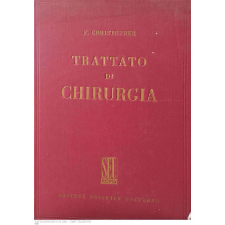 Trattato di chirurgia. Volume 1