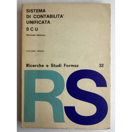 Sistema di contabilità unificata. SCU