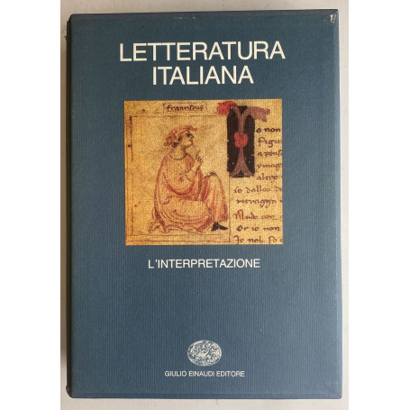 Letteratura Italiana (Vol. 4). L'interpretazione
