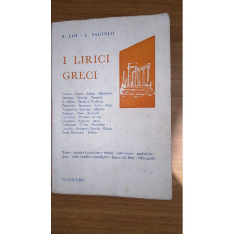 I lirici greci