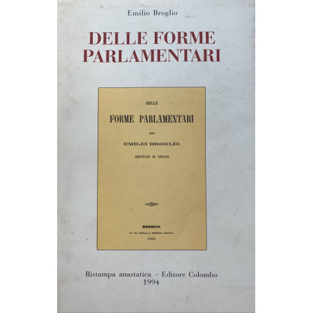 Delle forme parlamentari