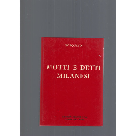 MOTTI E DETTI MILANESI