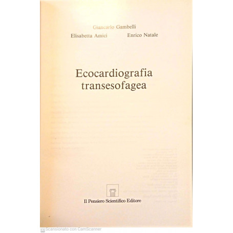 Ecocardiografia transesofagea