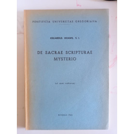 De sacrae scripturae mysterioLibrisaggi