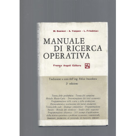 MANUALE DI RICERCA OPERATIVA