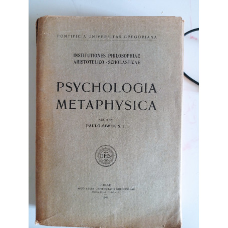 Psychologia metaphysica