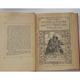 Storia ed esempi della letteratura italiana. VII L' ottocento