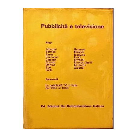 Pubblicità e televisione