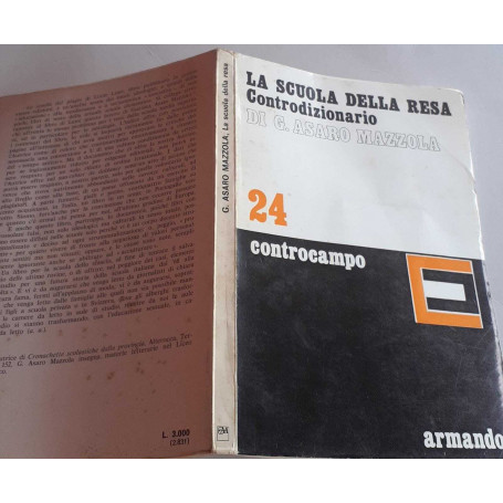 La scuola della resa. Controdizionario