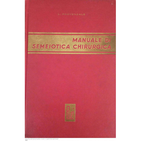 Manuale di semeiotica chirurgica