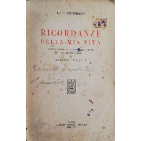 Ricordanze della mia vita
