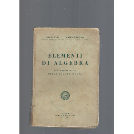 ELEMENTI DI ALGEBRA