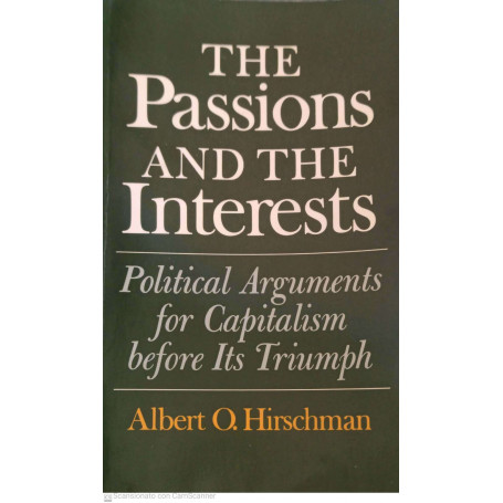 The passions and the interests