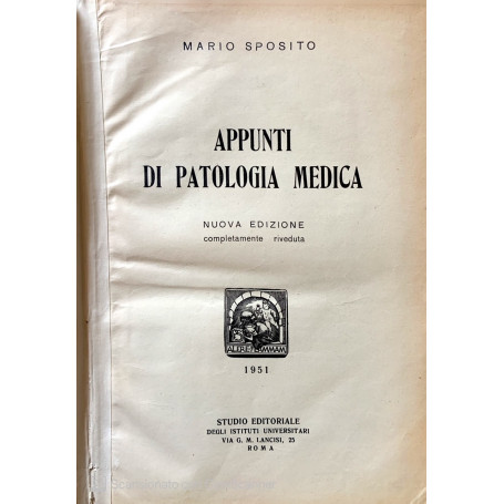 Appunti di patologia medica