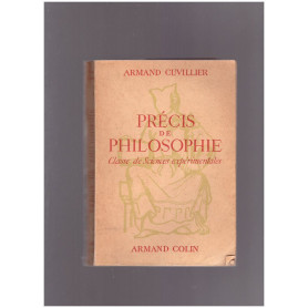 Précis de Philosophie Classe de Sciences experimentalesLibrisaggi Précis de Philosophie Classe de Sciences experimentalesLibrisaggi