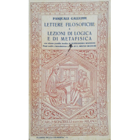 Lettere filosofiche e lezioni di logica e di metafisica