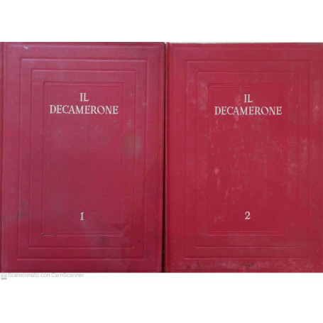 Il Decamerone. Vol. 1-2