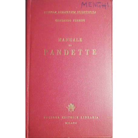 Manuale di Pandette