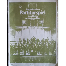 Partiturspiel. Score Playing. La reduction au Piano