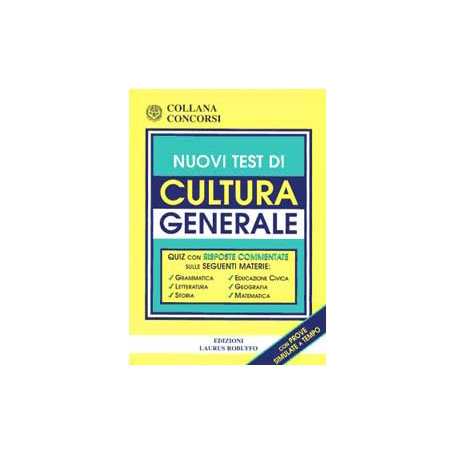 Nuovi test di cultura generale