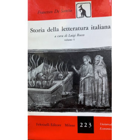 Storia della letteratura italiana. Volume I