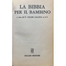 La Bibbia per il bambino