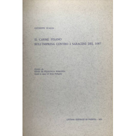 Il carme pisano sull'impresa contro i Saraceni del 1087