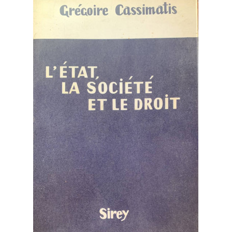 L'etat la societé et le droit