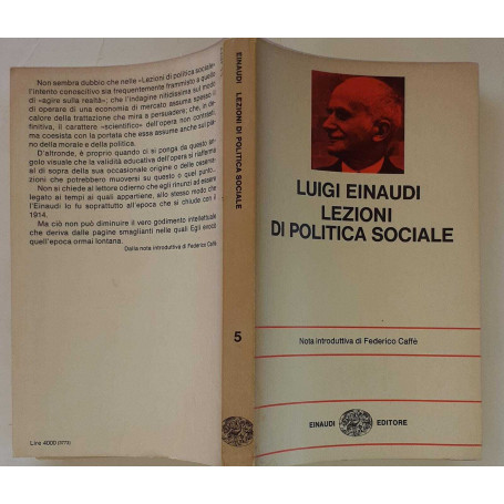 Lezione di politica sociale