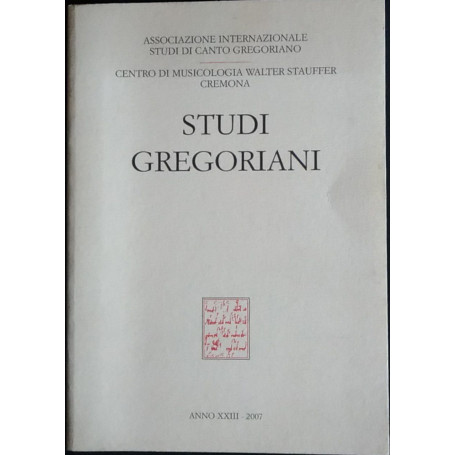 Studi Gregoriani