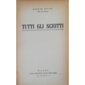 Tutti gli scritti