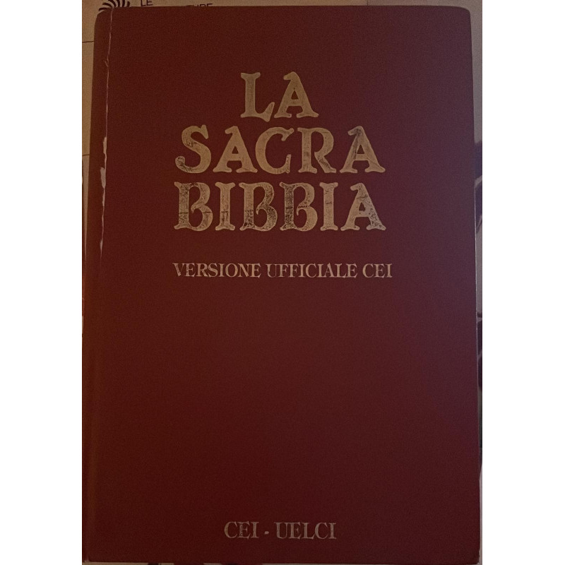 La Bibbia. Versione Ufficiale CEI.