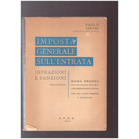Imposta generale sull'entrata Infrazioni e SanzioniLibrisaggi Imposta generale sull'entrata Infrazioni e SanzioniLibrisaggi