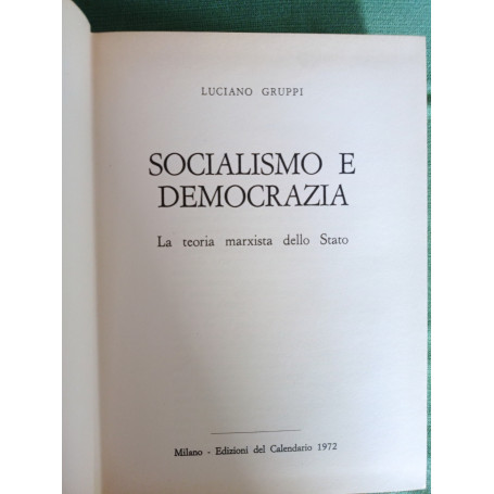 Socialismo e democrazia
