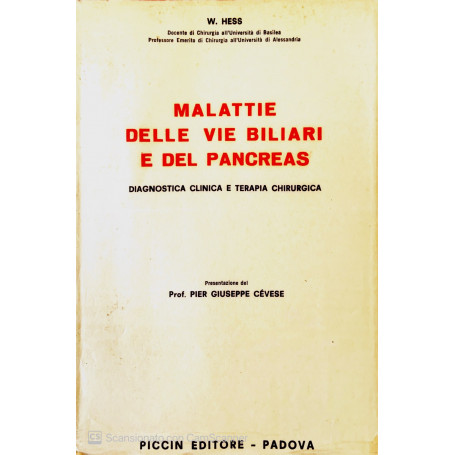 Malattie delle vie biliari e del pancreas