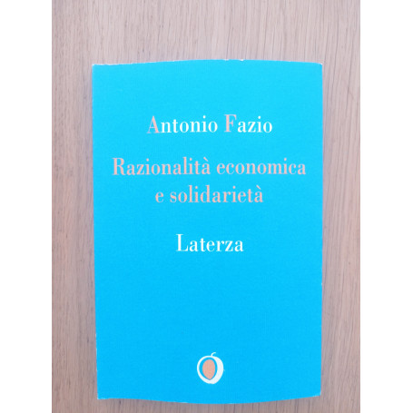 Razionalità economica e solidarietà