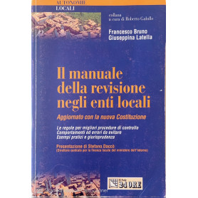 Il manuale della revisione negli enti locali